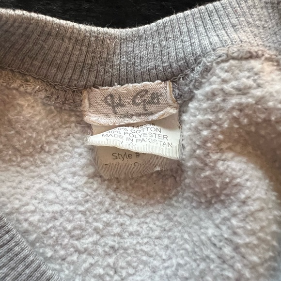 John Galt cropped sweatshirt - Picture 3 of 4